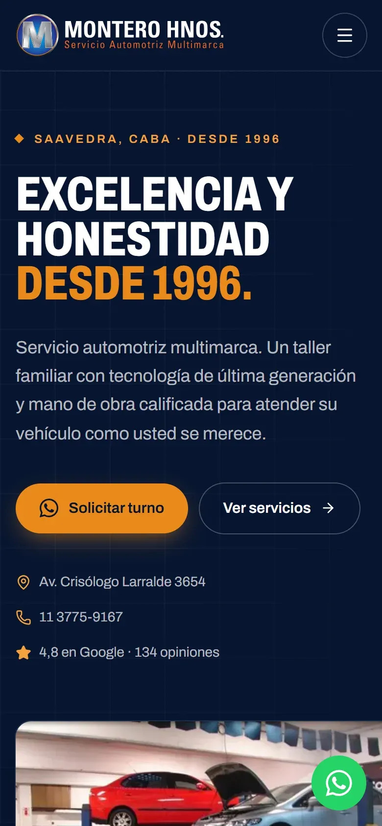 Montero Hermanos: inicio en el celular