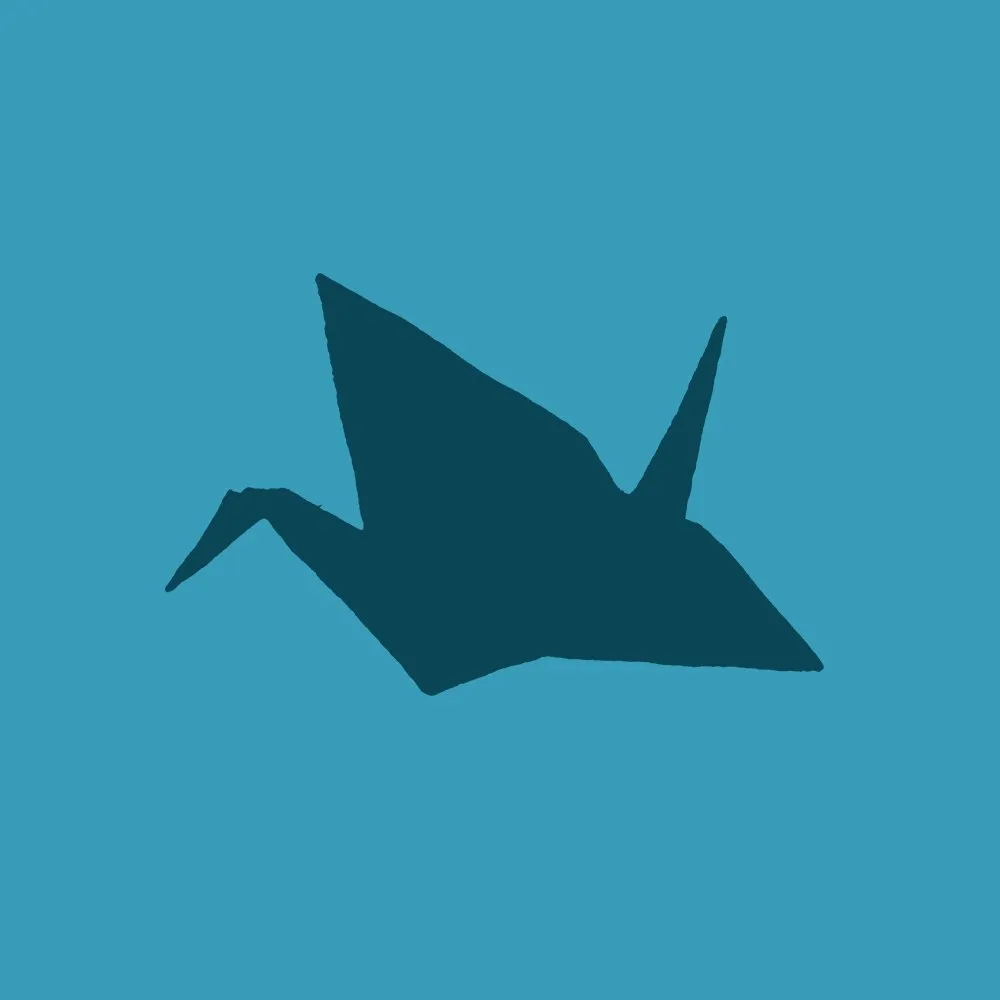 Garza de papel: logo para Twitter