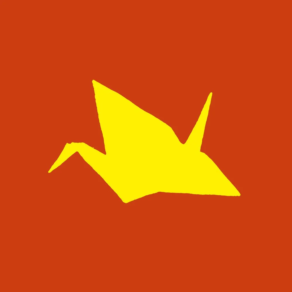 Garza de papel: isologo