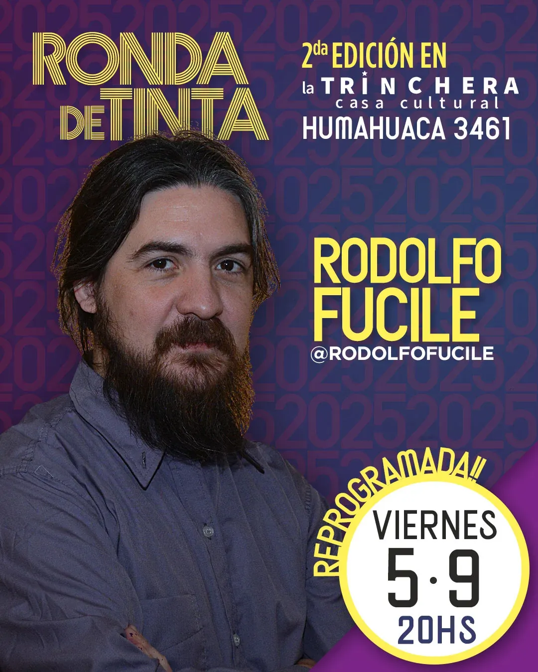Ronda de Tinta 2025: Rodolfo Fucile