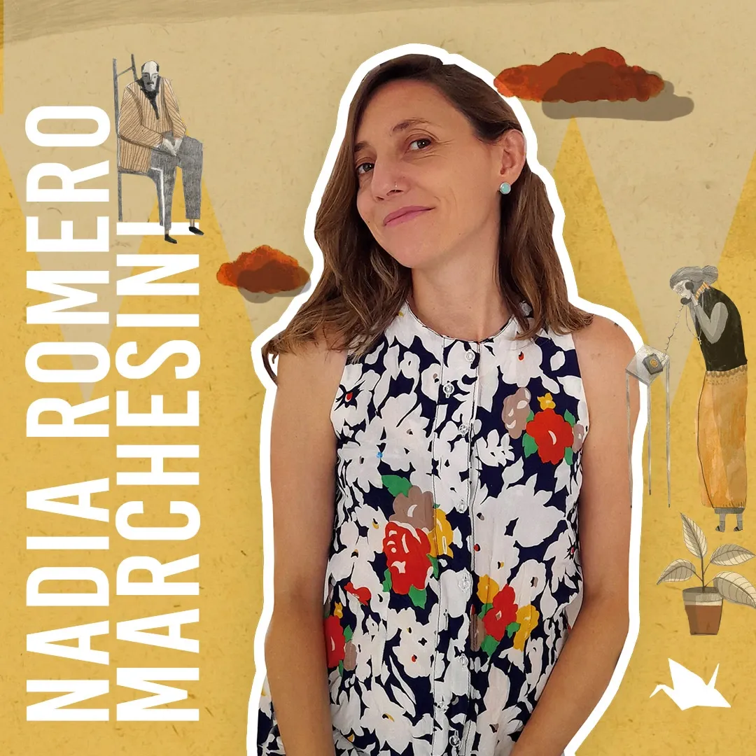 Garza de papel: promoción para Instagram