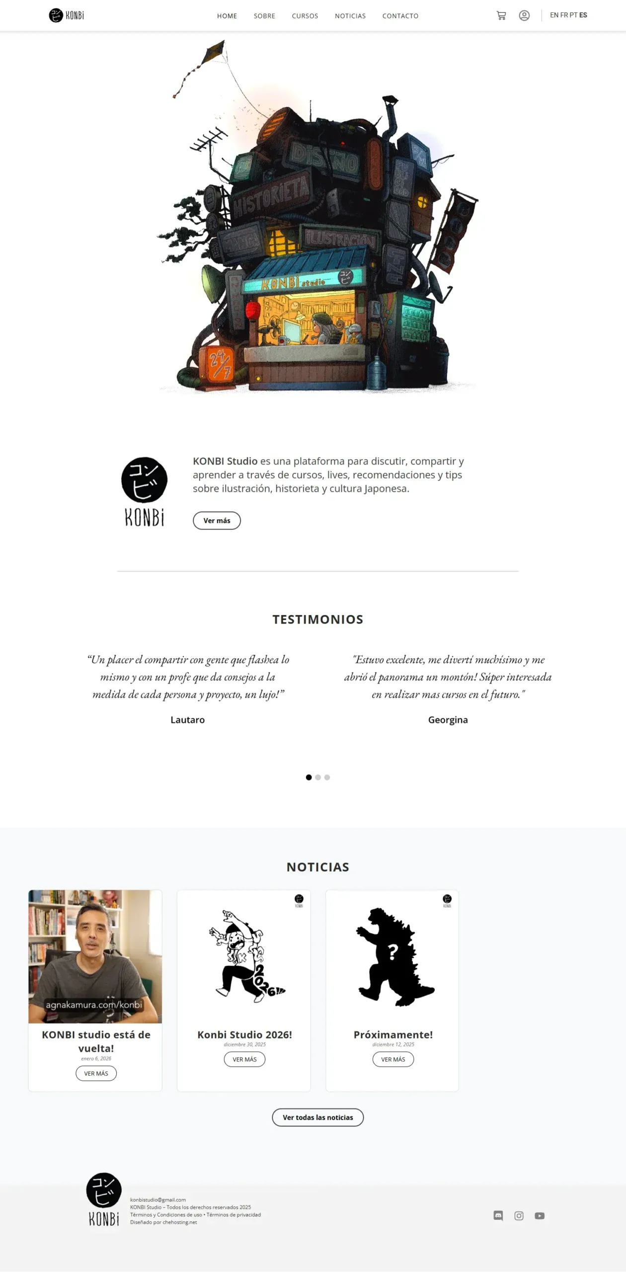 KONBI Studio: web